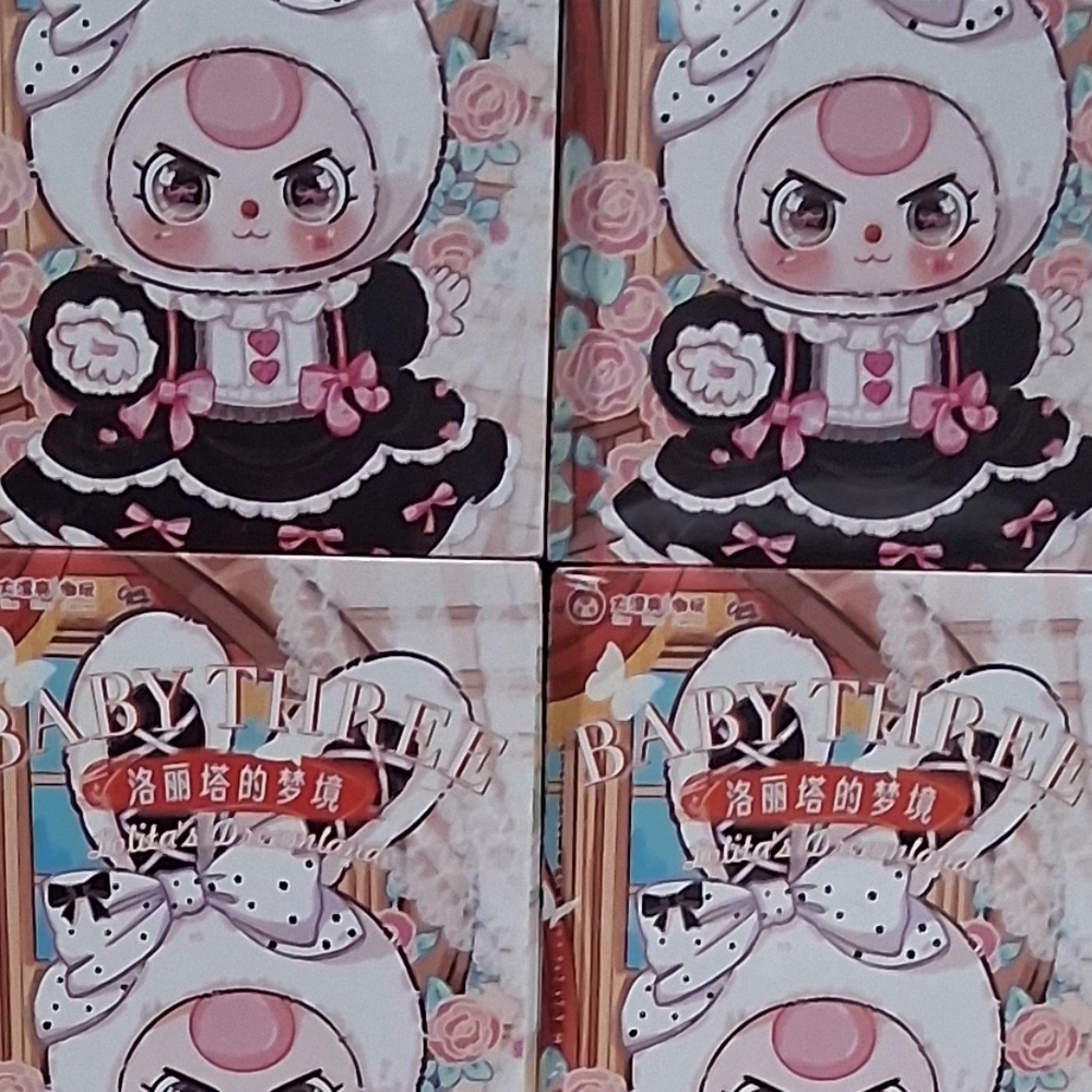 One Doll with Pink and Black Outfit